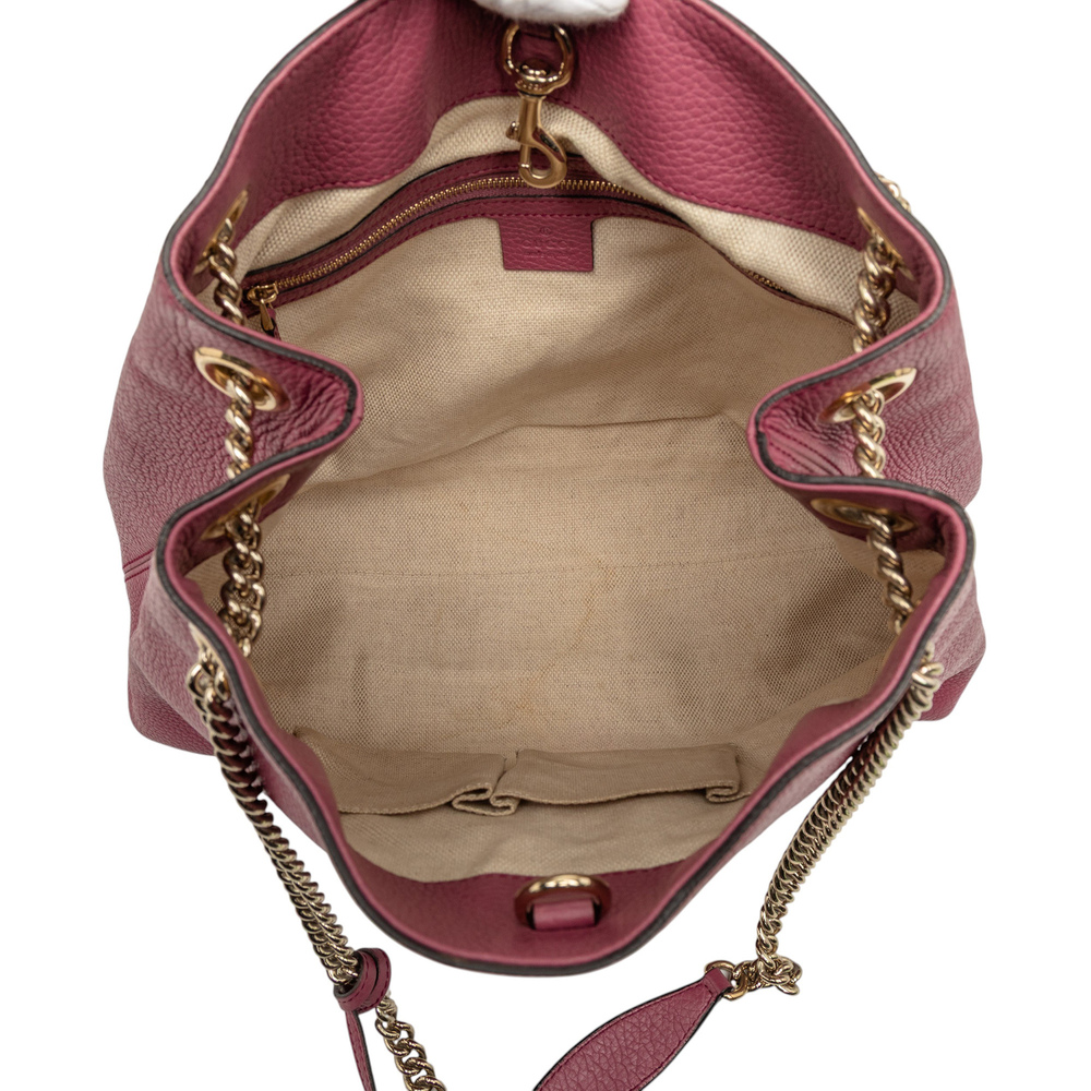 Pre-Loved Gucci Medium Calfskin Soho Chain Tote - Picture 4 of 7